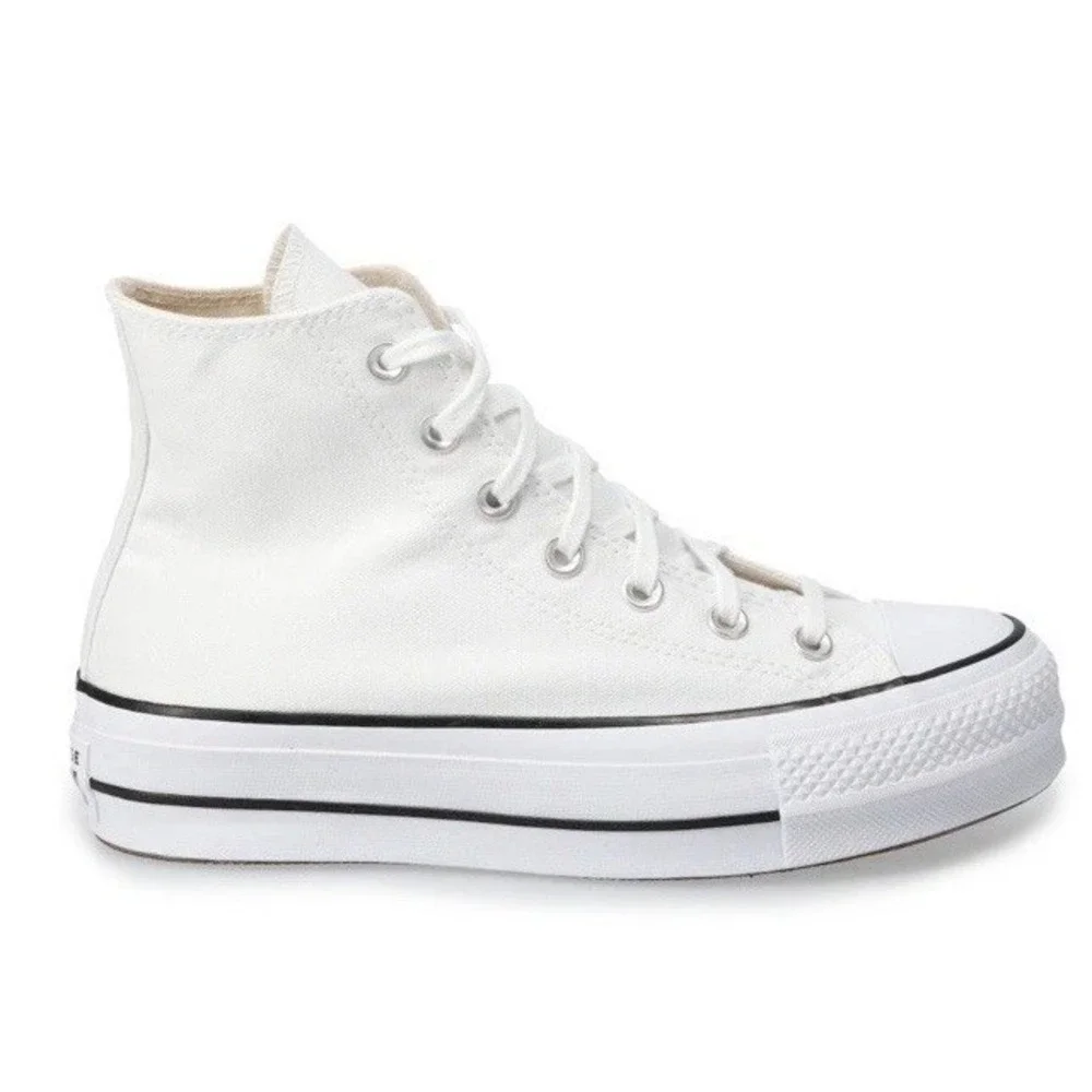 Converse Chuck Taylor All Star Lift Hightop White Women's Shoes 560846C 10.5 New